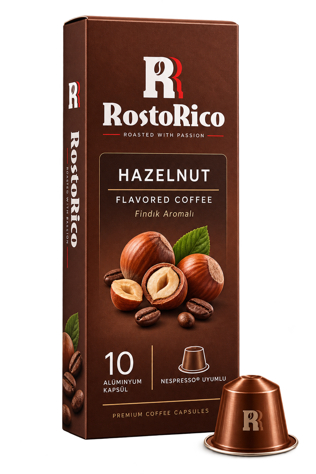 RostoRico Fındık kapsül kutusu
